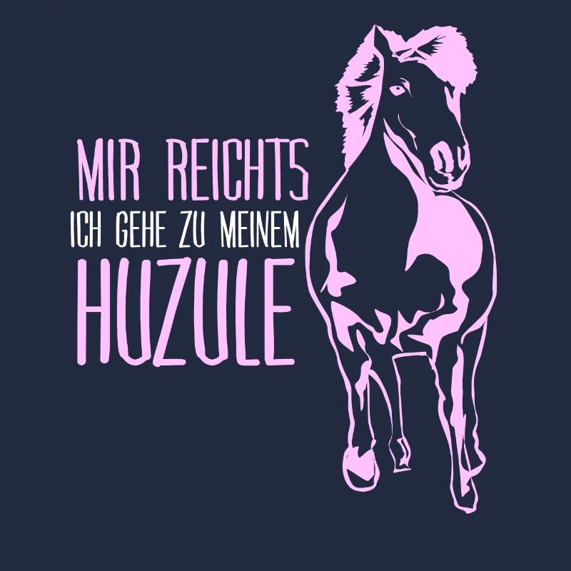 Huzule Spruch mit Pferd