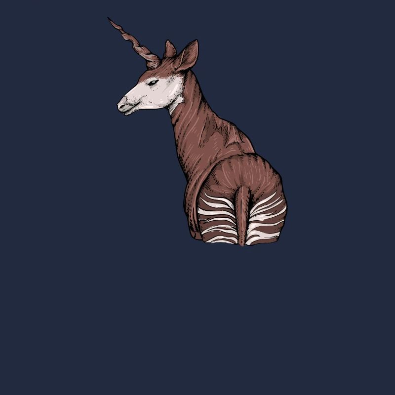 Okapi I Girafe de la forêt tropicale pour