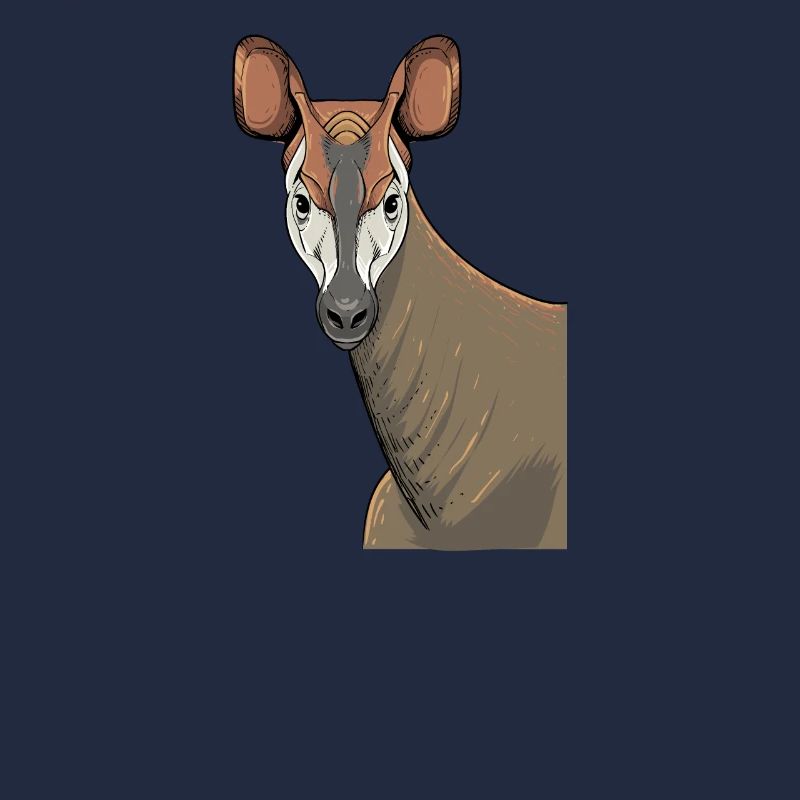 Okapi I Girafe de la forêt tropicale pour