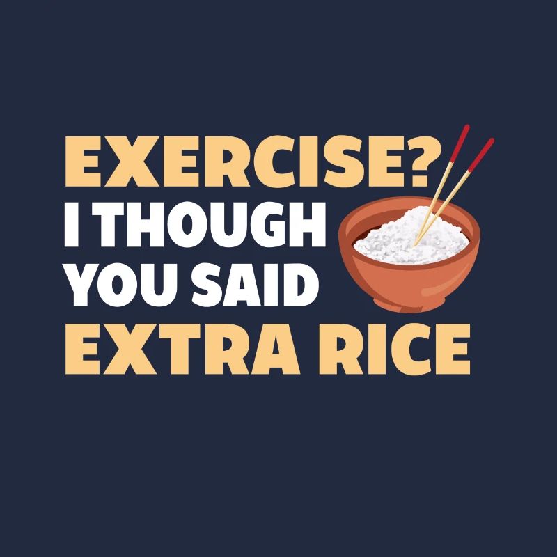 Exercice Je pensais que vous aviez plus de riz plus drôle
