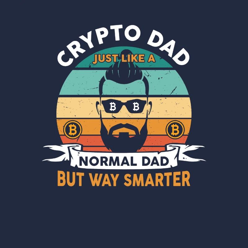 Crypto Papa comme un papa normal mais beaucoup plus intelligent