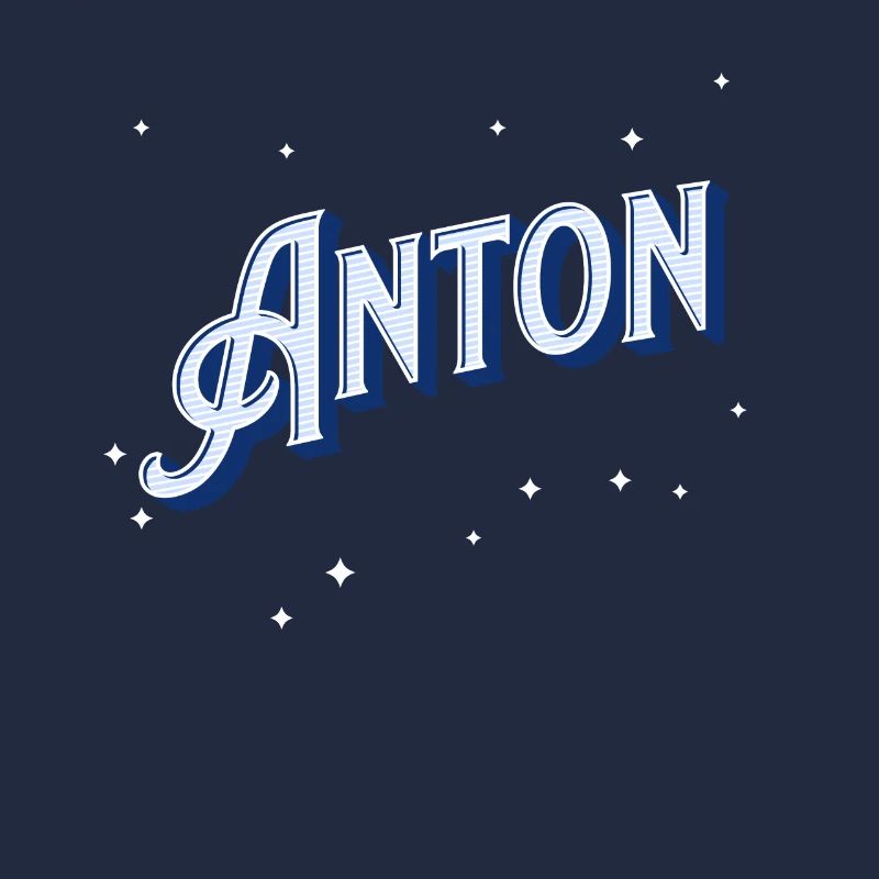 Anton name personalized