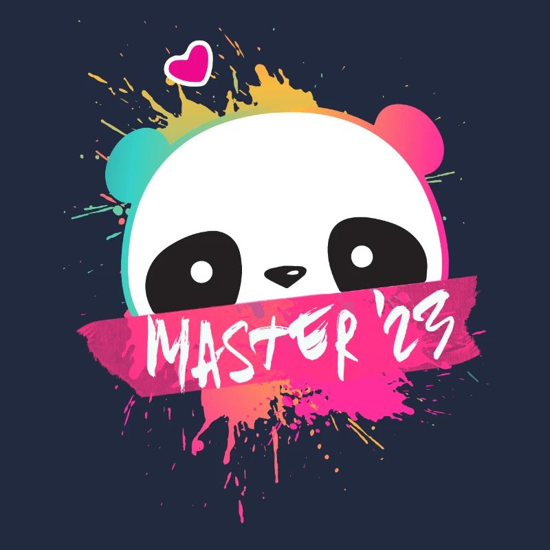 Master '23 Devise avec Panda - Graduation Uni 2023