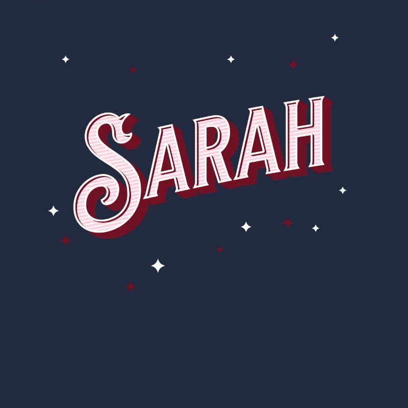 Sarah names personalized
