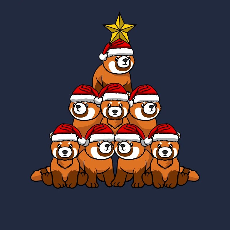 Panda Christmas Tree