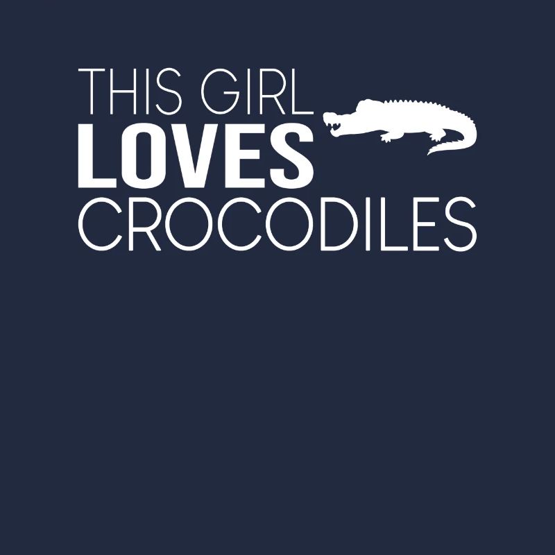Krokodil Mädchen Spruch