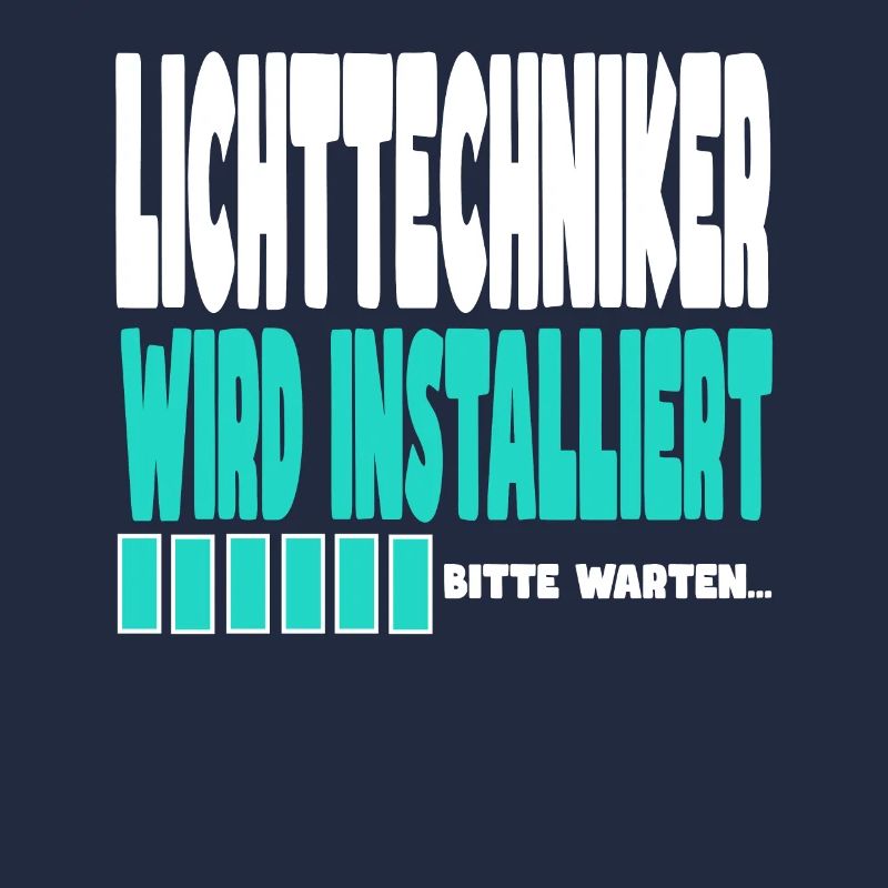 Lichttechniker wird installiert