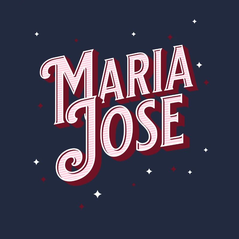 Maria Jose Namen personalisiert