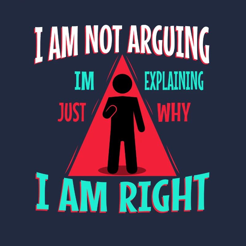 I am not arguing im just explaining why i am right