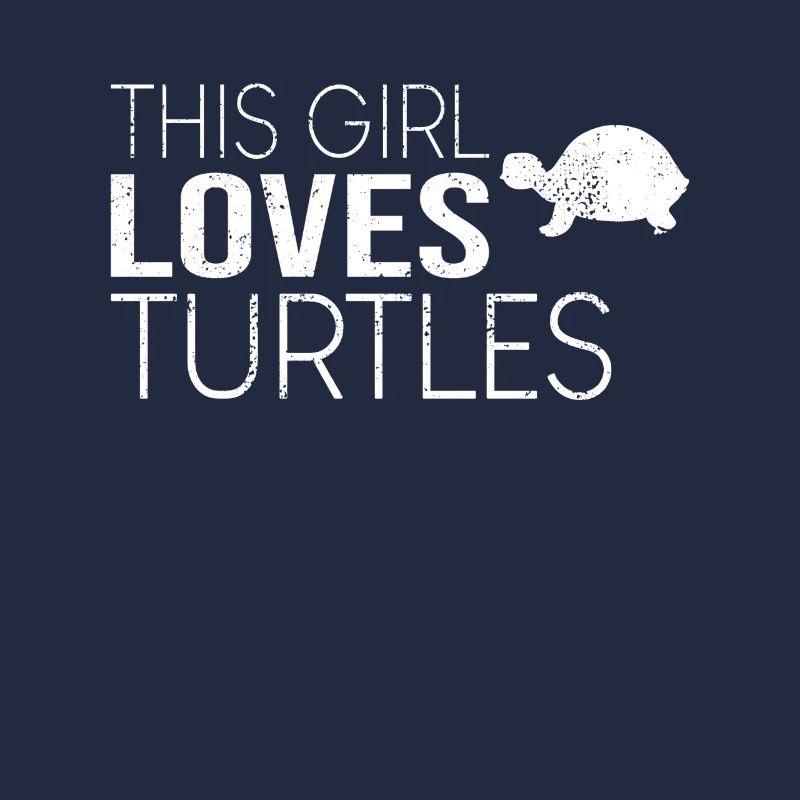 Mädchen Schildkröte Spruch