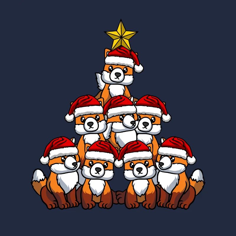 Fuchs Weihnachtsbaum