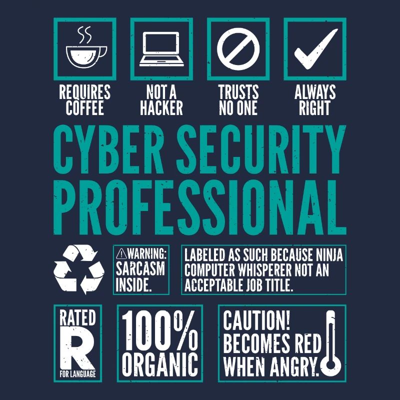 Cyber Security Professional Fakten Coding Hacker