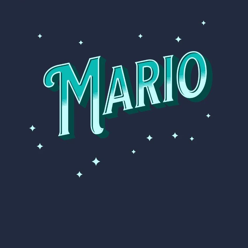 Mario name personalized