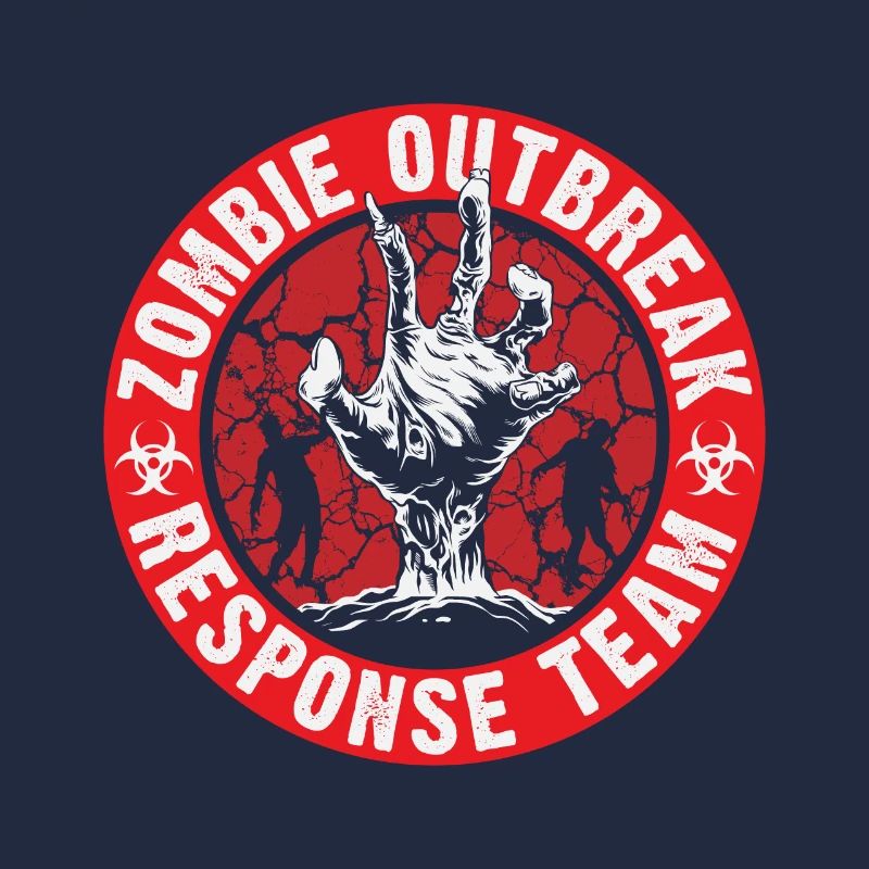 Zombie a éclaté Halloween Team