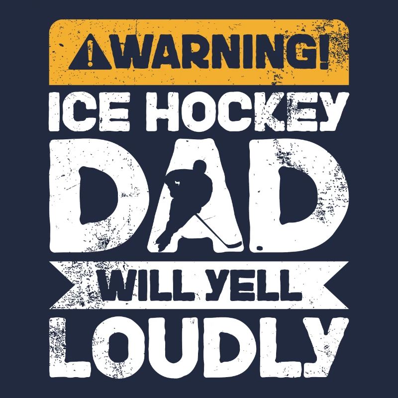 Warnung Wird Schreien - Eishockeyvater