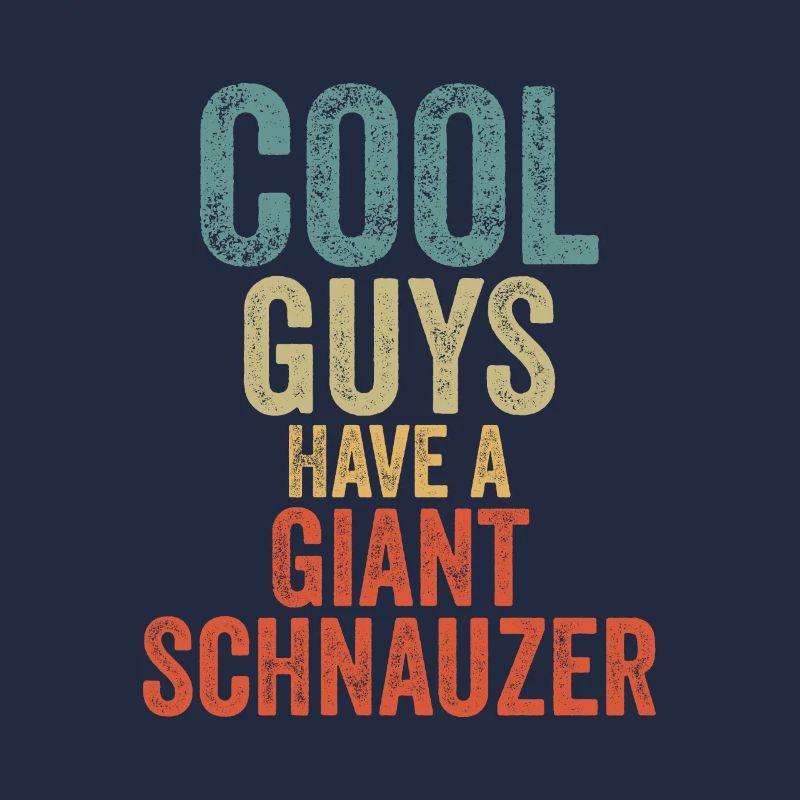 Cool Guys a un schnauzer géant