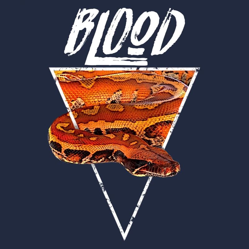 Blutpython Schlangenhüter Geometrisch