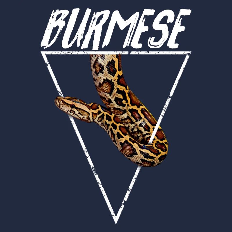 Burmesischer Python Besitzer Geometrisch