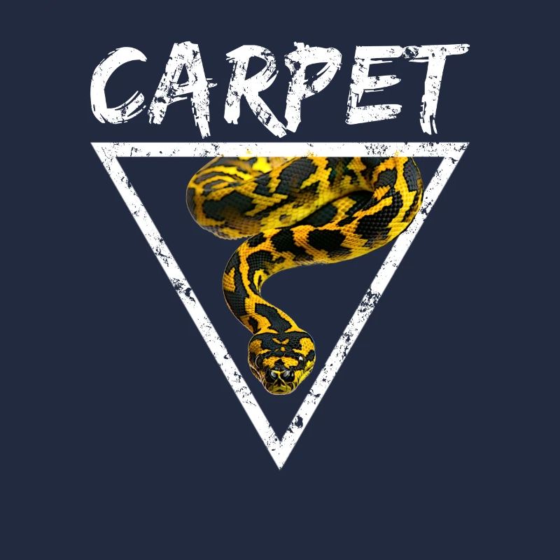 Tapis Python Geometric Snake Owner