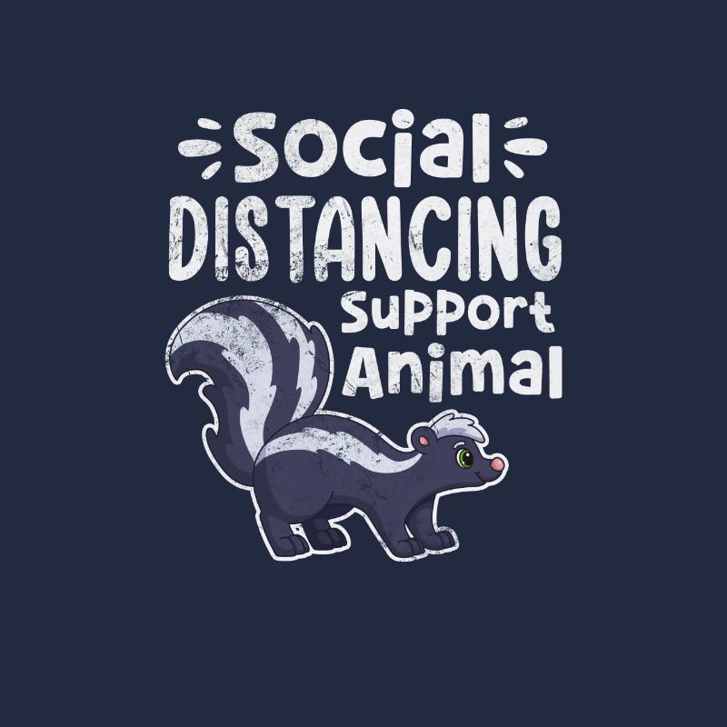 Stinktier Stinken Stinker Skunk Geschenk