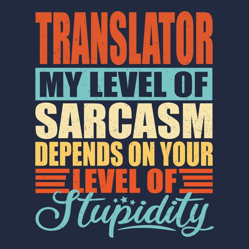 Translator sarcasm
