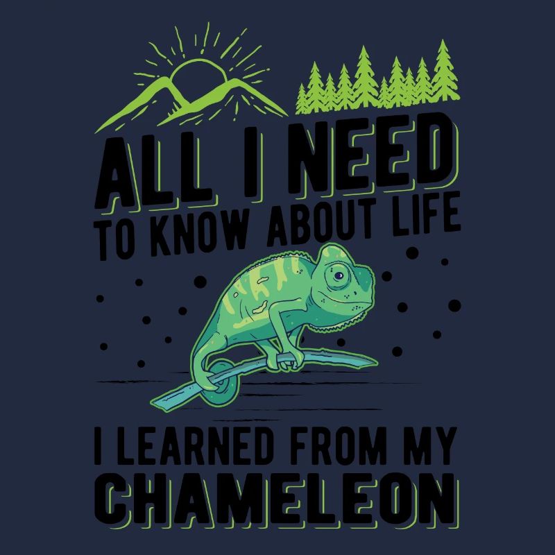 Chamäleon Geschenk Chameleon