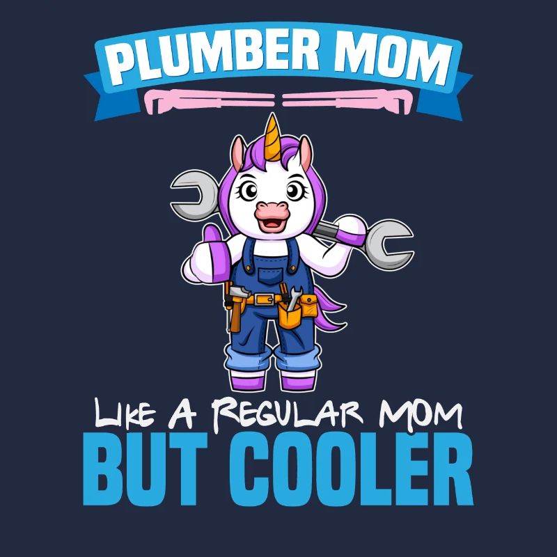 Maman plombière comme une maman régulière mais plus cool