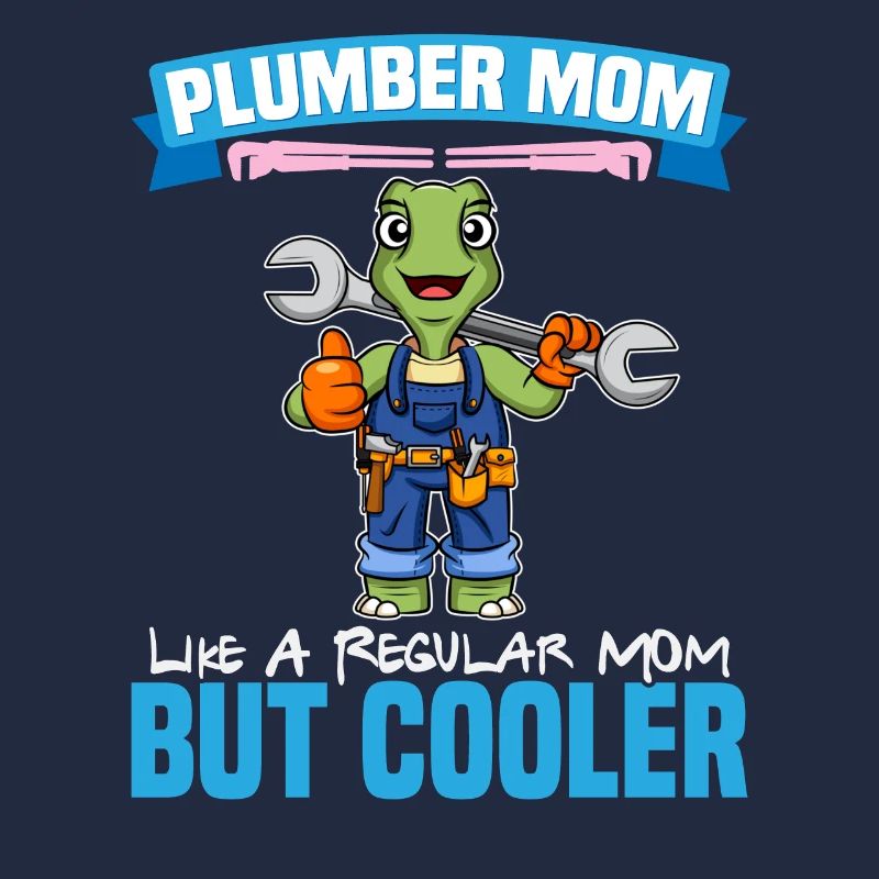 Maman plombière comme une maman régulière mais plus cool