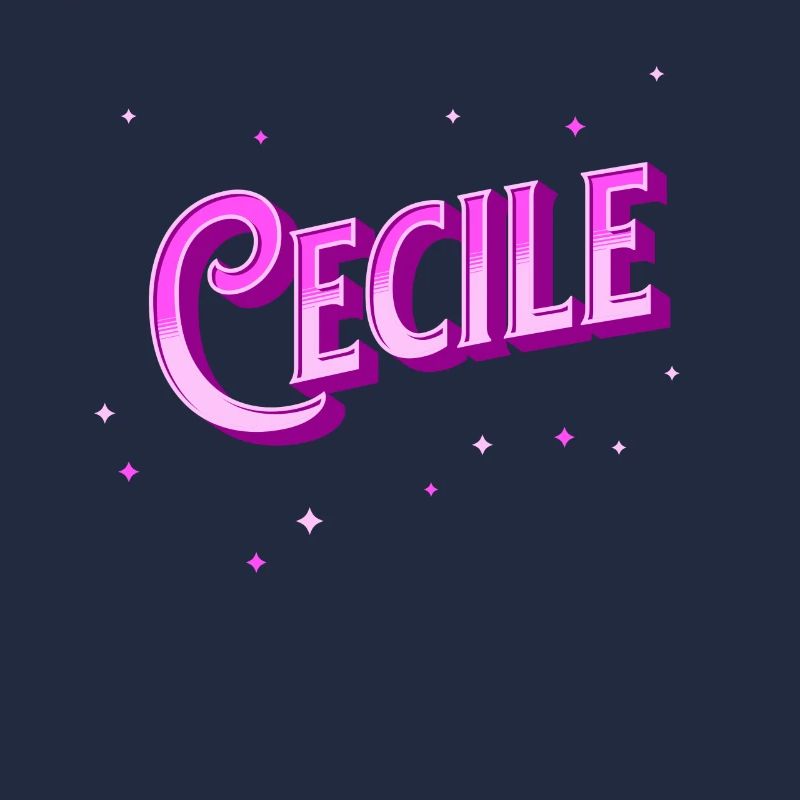 Cecile name personalized