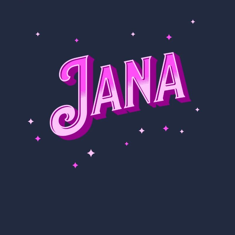 Jana name personalized