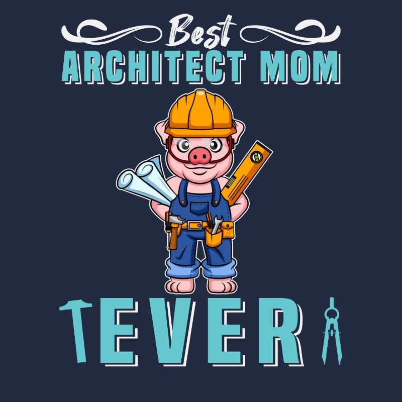 Meilleur architecte Maman Jamais Dessin Technique Mère