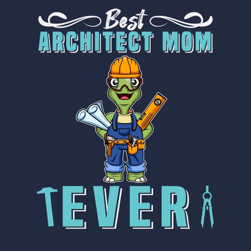 Meilleur architecte Maman Jamais Dessin Technique Mère