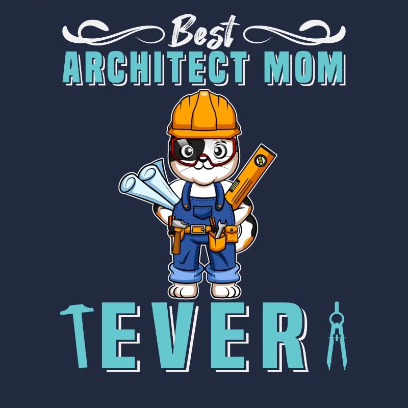 Meilleur architecte Maman Jamais Dessin Technique Mère