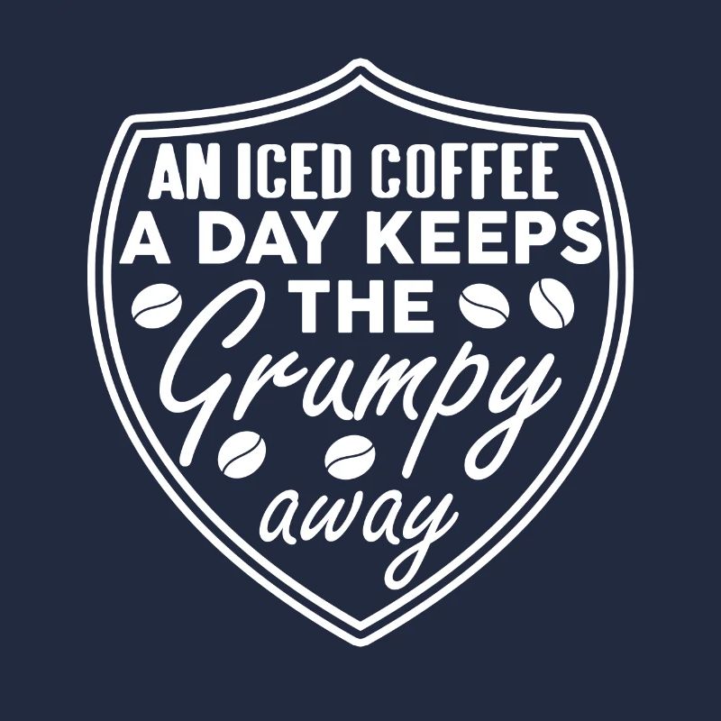 An iced coffee a day keeps the grumpy away