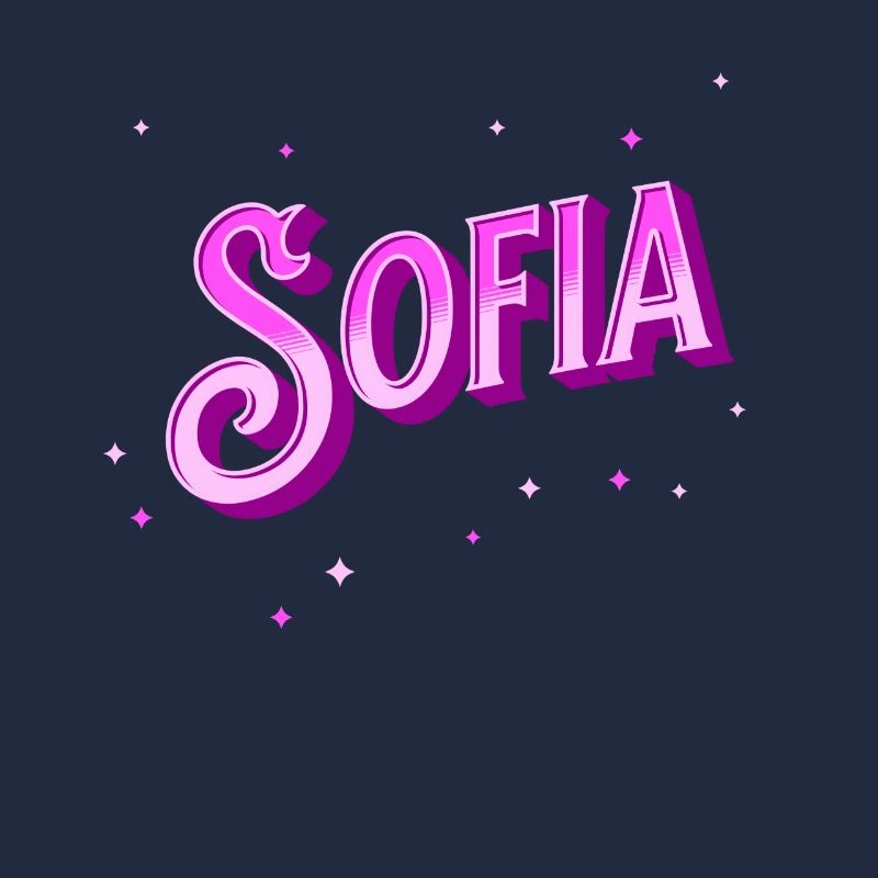 Sofia nom personnalisé