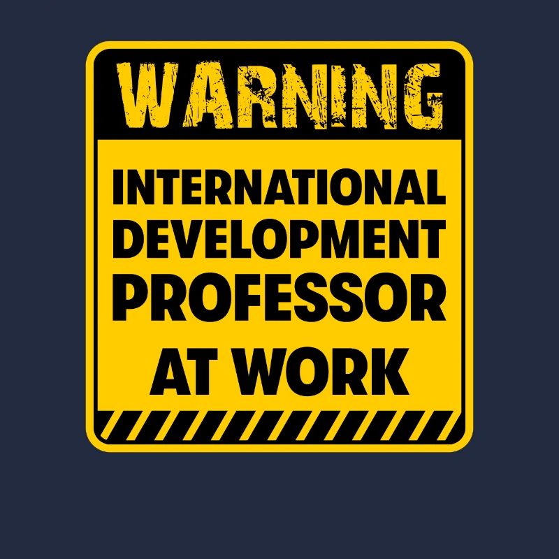 International Development Professor at work