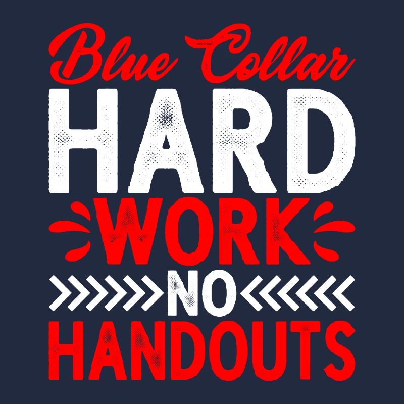 Col bleu Travail acharné Pas de documents 2