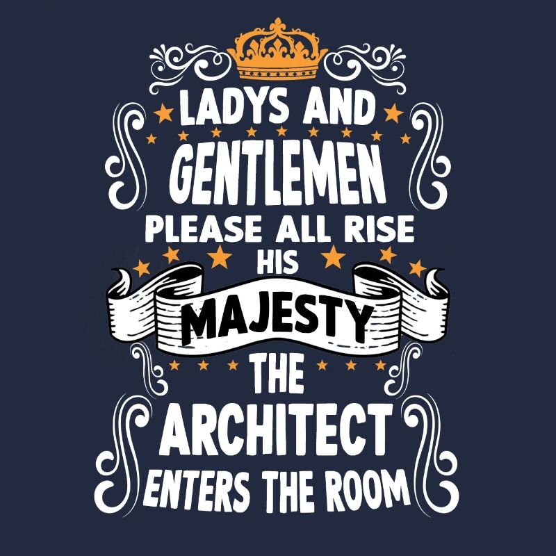 Architect T funny saying motif architect