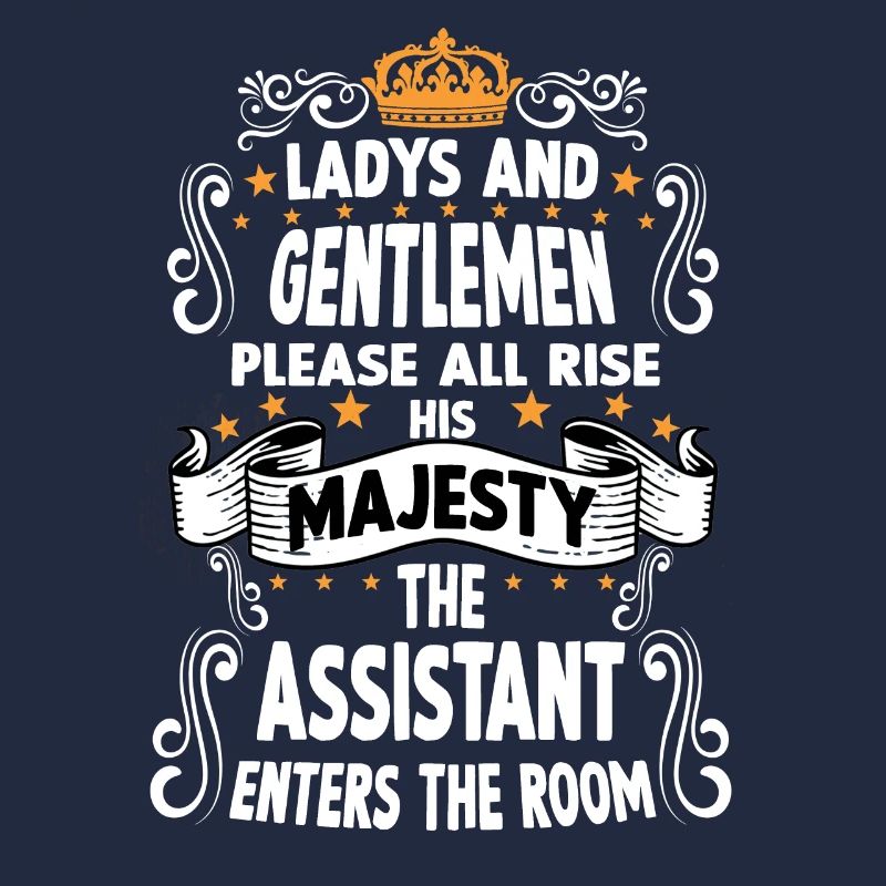 Assistent T Witziges Spruch Motiv Assistent