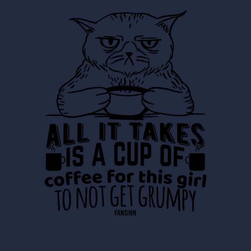 Kaffee Katze schlechte Laune