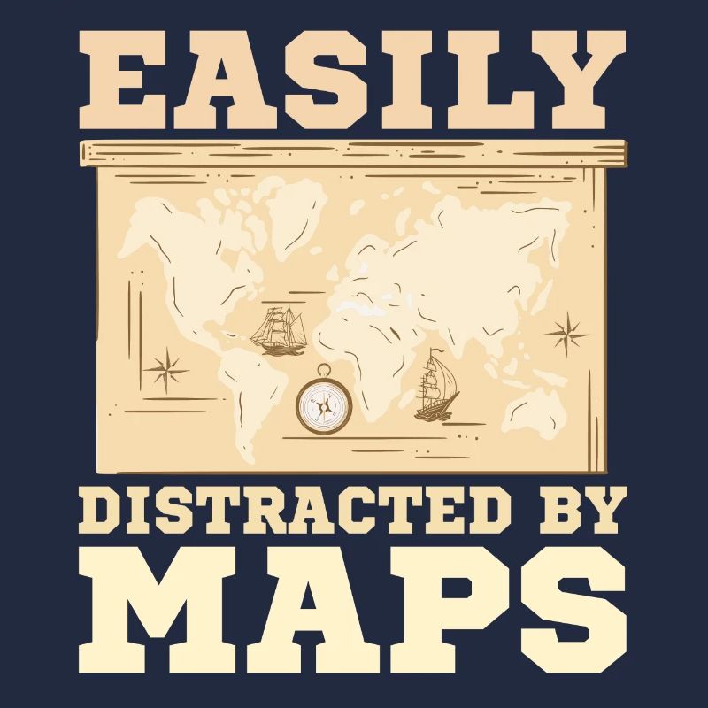 Easily distracted by maps geography mapping