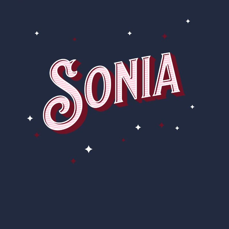 Sonia name personalized