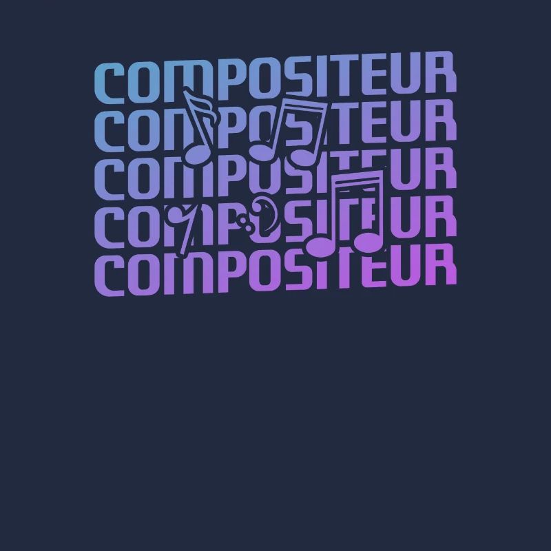Retro Compositeur Composition Musicale