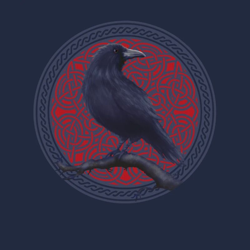 Raven Crow Celtic Celts