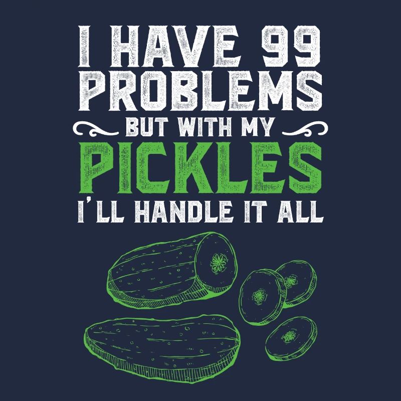 J’ai des problèmes mais avec mes cornichons