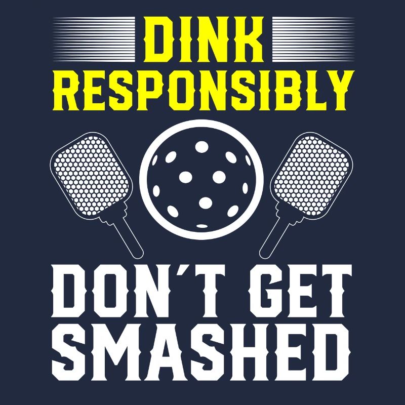Dink de manière responsable ne vous faites pas écraser pickleball