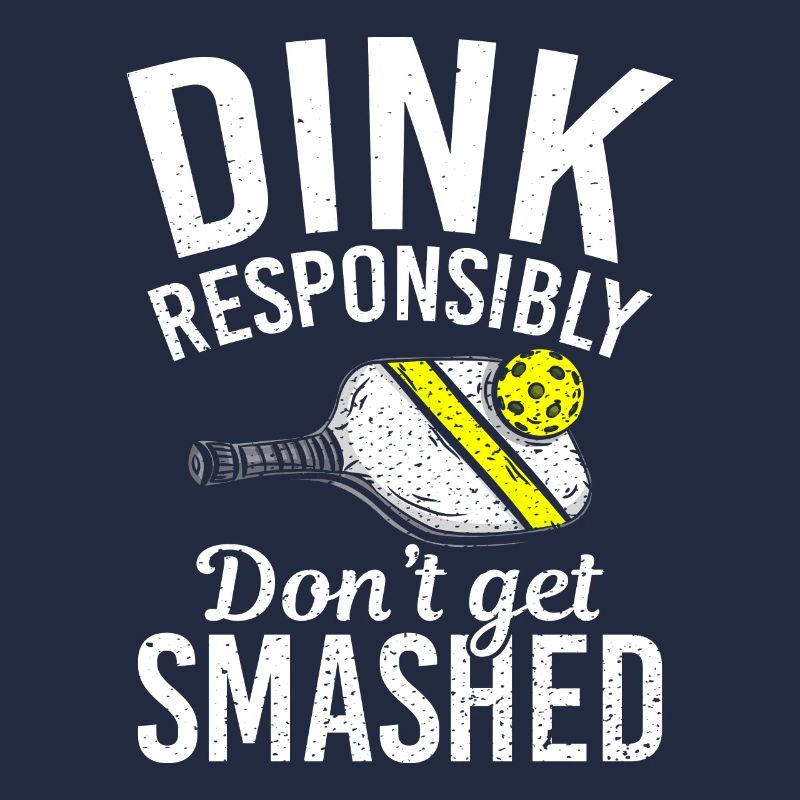 Dink de manière responsable ne vous faites pas écraser pickleball