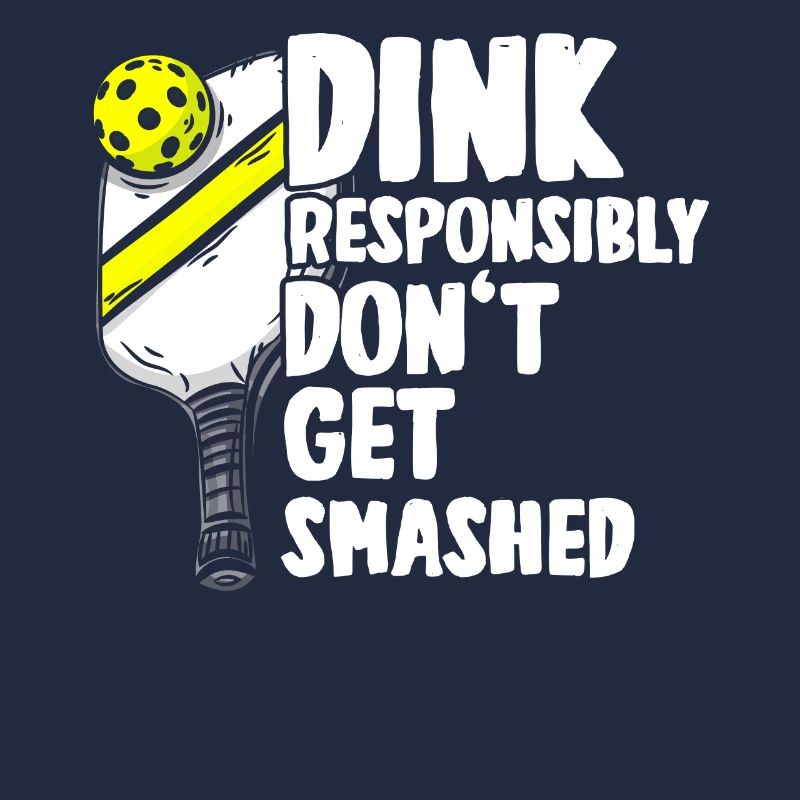 Dink de manière responsable ne vous faites pas écraser pickleball