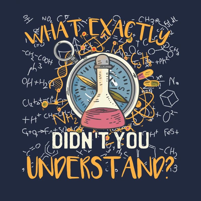 Qu’est-ce que vous n’avez pas compris exactement la chimie