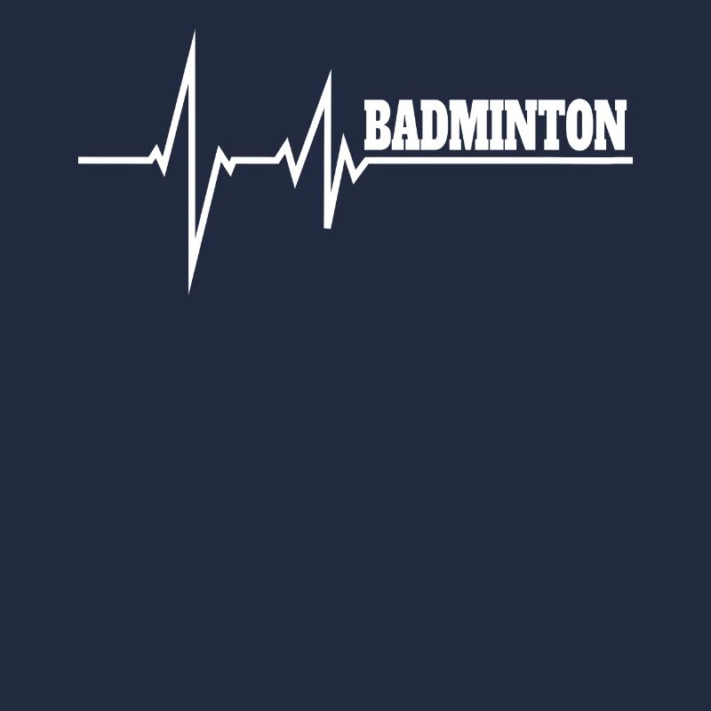 Conception d’idée cadeau de joueur de badminton